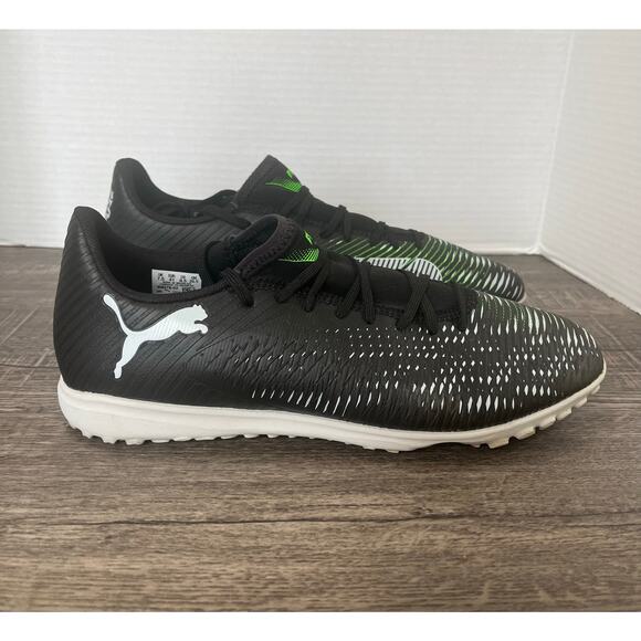 Puma Men’s Future 8 Play TT Black/Gray 108378-02 Turf Soccer, Size 8.5 - Picture 1 of 8